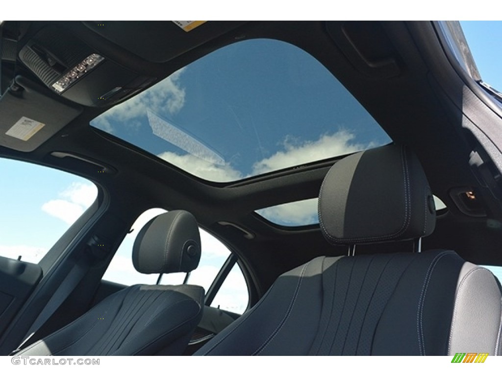 2017 E 300 4Matic Sedan - Selenite Grey Metallic / Black photo #12