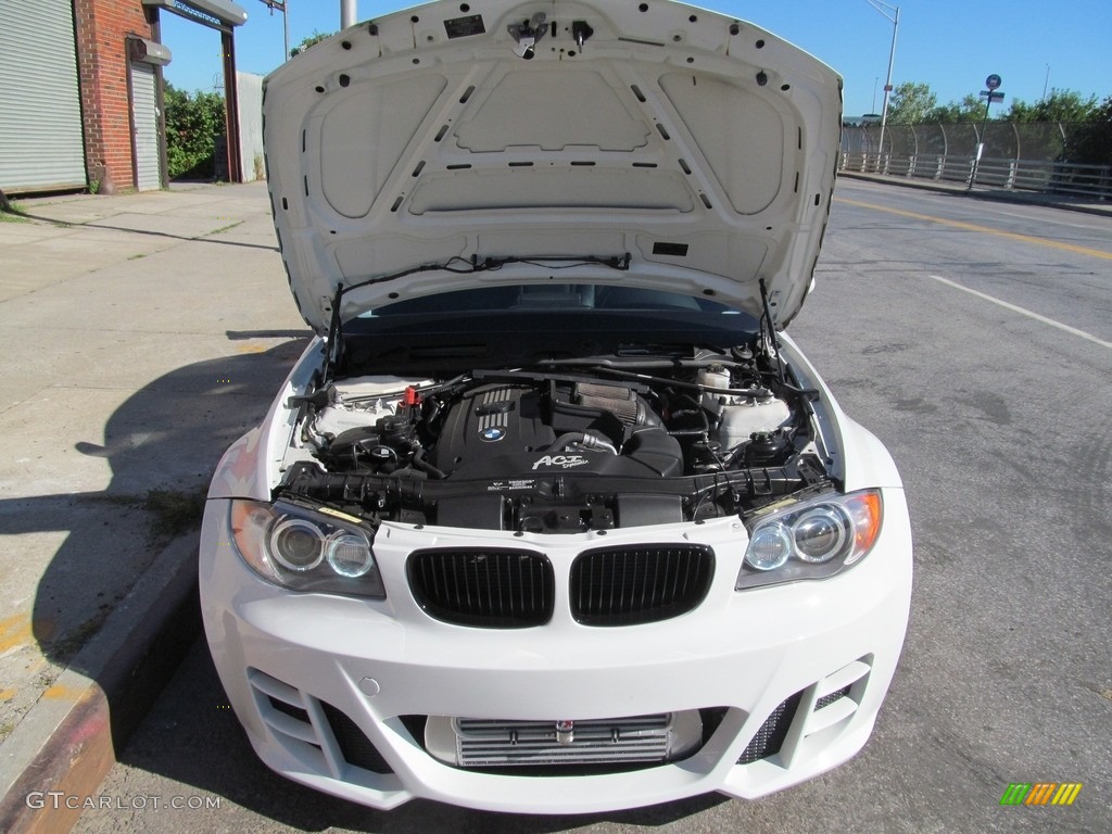 2008 1 Series 135i Coupe - Alpine White / Black photo #65