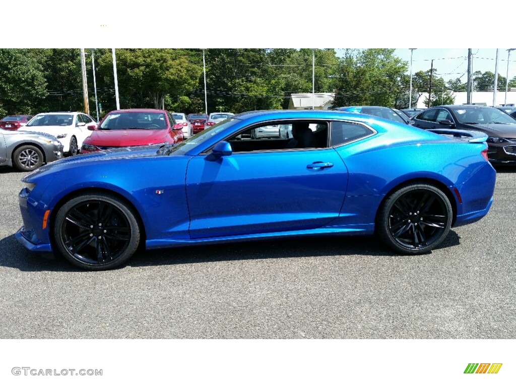 Hyper Blue Metallic 2017 Chevrolet Camaro SS Coupe Exterior Photo #115360660