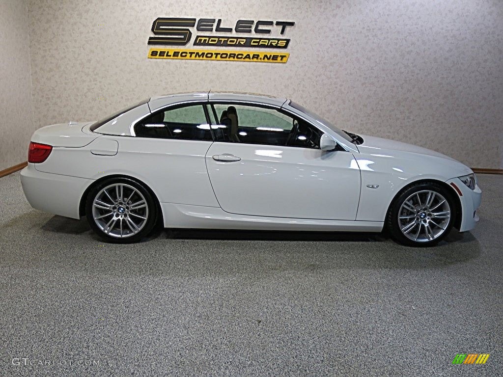 2013 3 Series 335i Convertible - Alpine White / Cream Beige photo #4