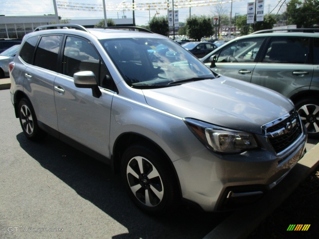 2017 Forester 2.5i Limited - Ice Silver Metallic / Black photo #1