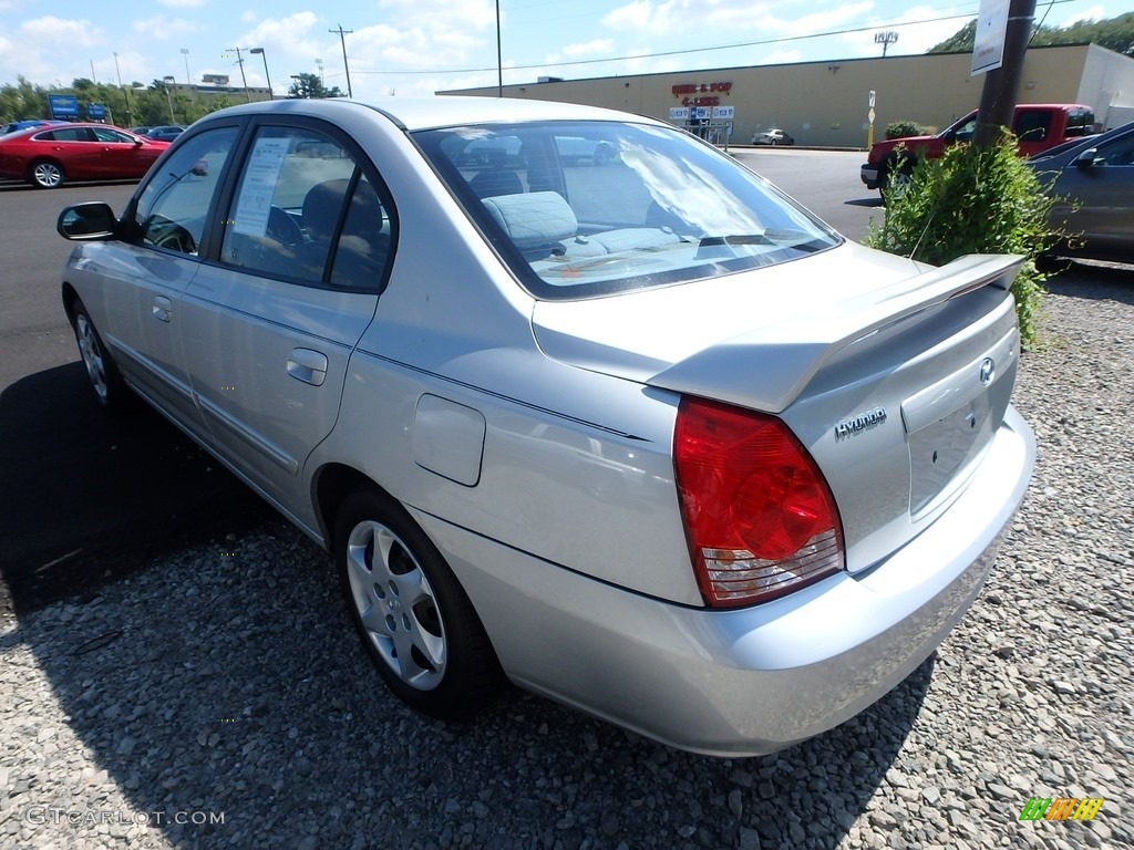 2006 Elantra GLS Sedan - Sterling Silver / Gray photo #2
