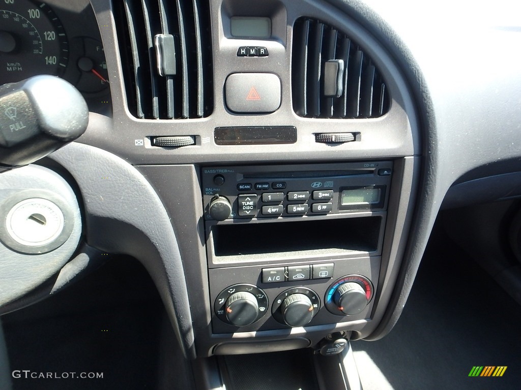 2006 Elantra GLS Sedan - Sterling Silver / Gray photo #13