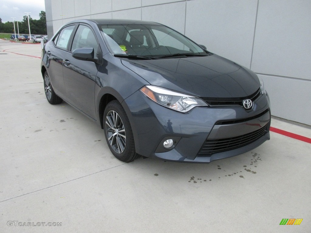 2016 Corolla LE Plus - Slate Metallic / Ash photo #1