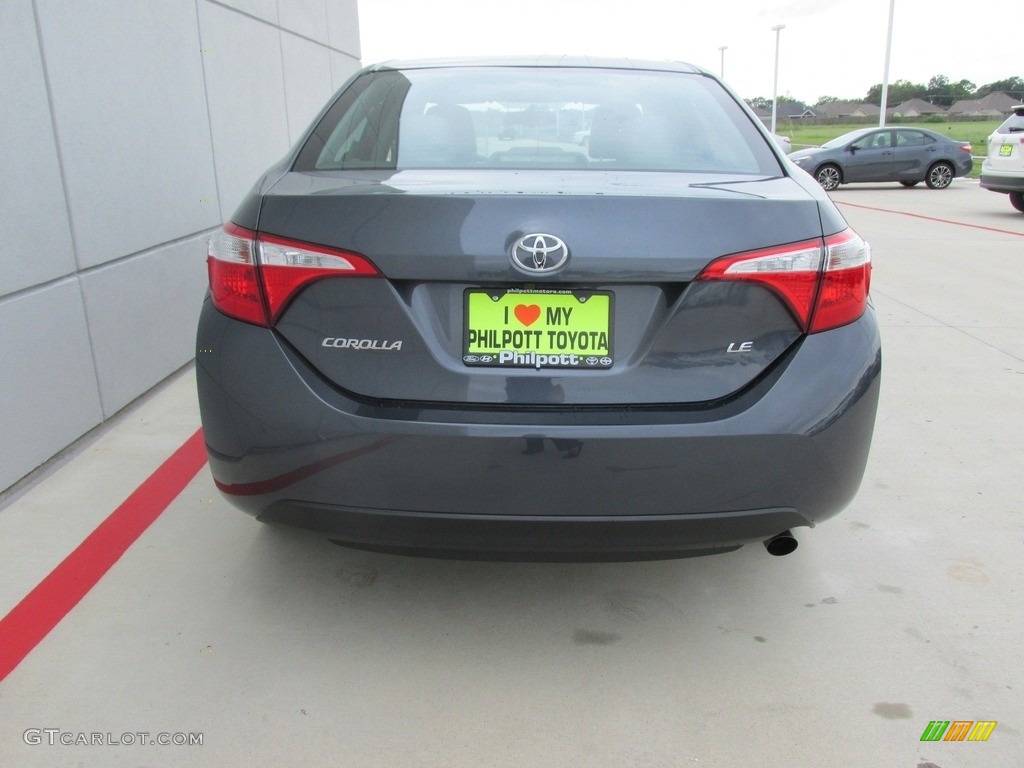 2016 Corolla LE Plus - Slate Metallic / Ash photo #5