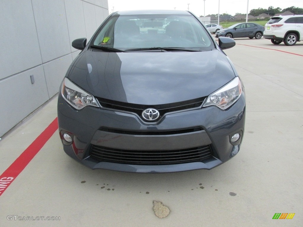 2016 Corolla LE Plus - Slate Metallic / Ash photo #8