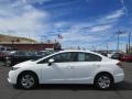 Taffeta White - Civic LX Sedan Photo No. 4