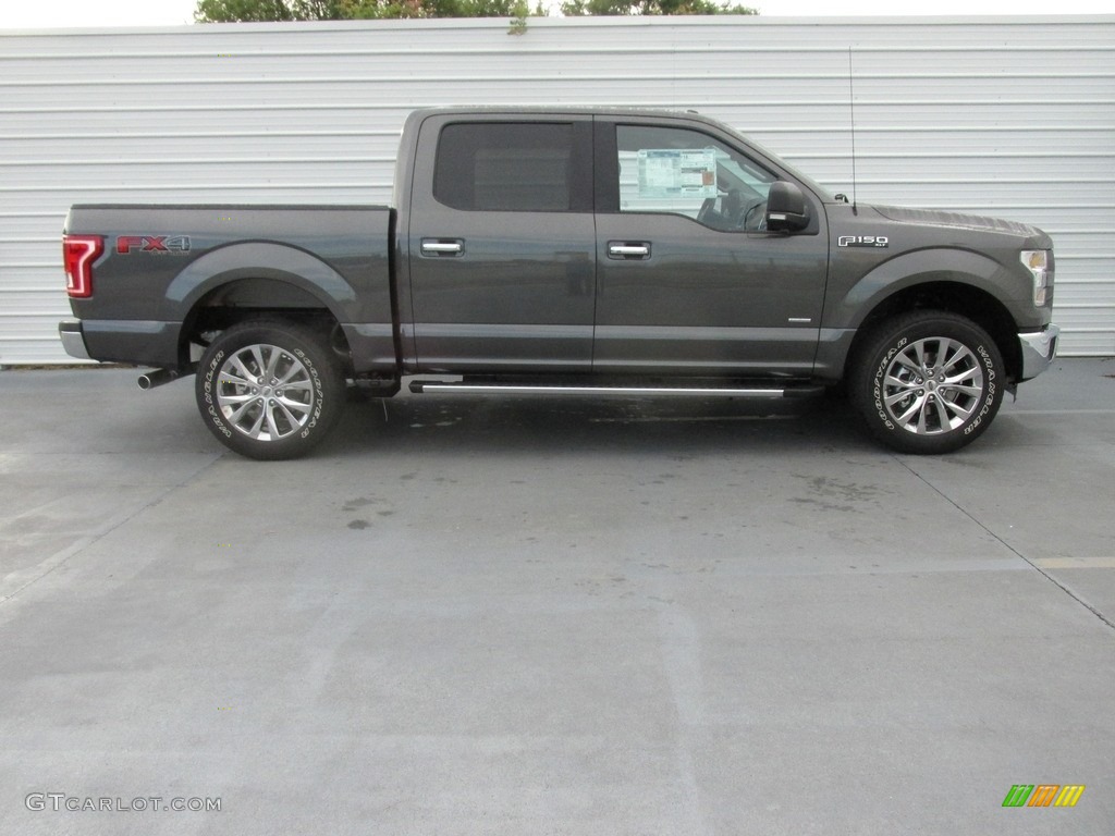 2016 F150 XLT SuperCrew 4x4 - Magnetic / Medium Earth Gray photo #3