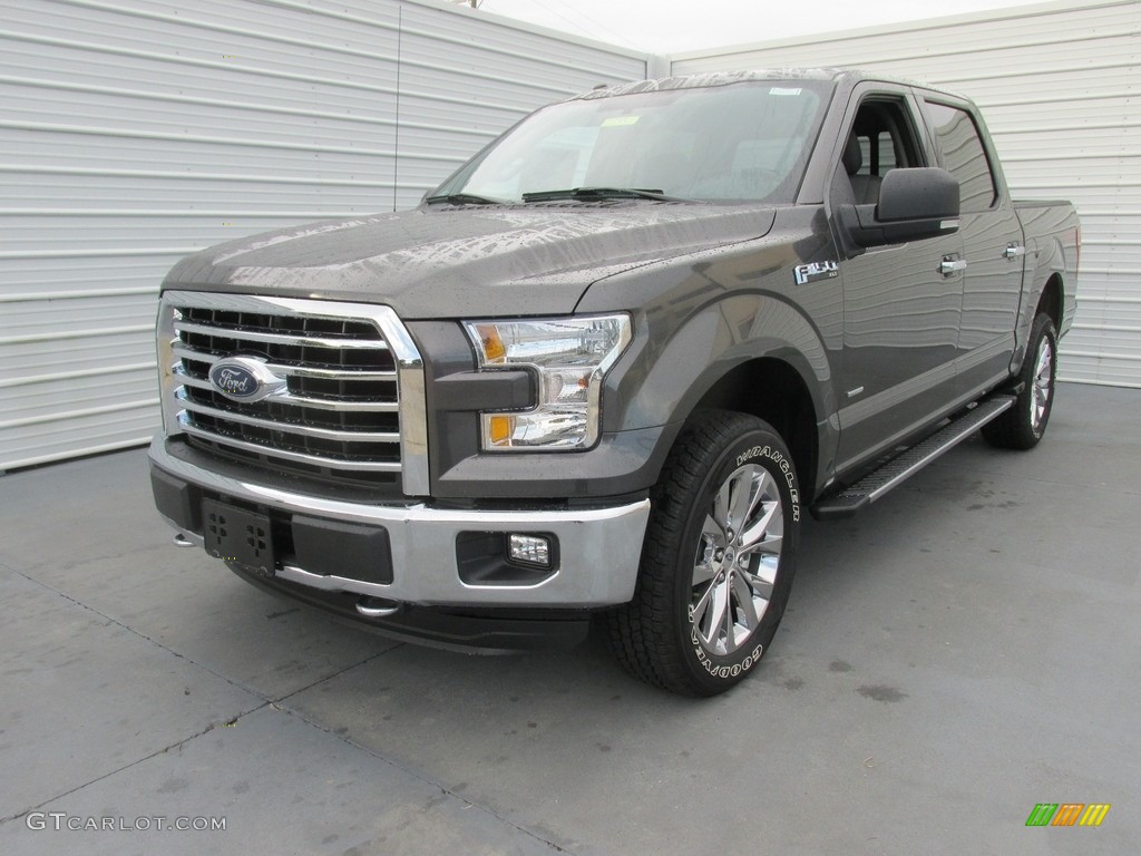 2016 F150 XLT SuperCrew 4x4 - Magnetic / Medium Earth Gray photo #7