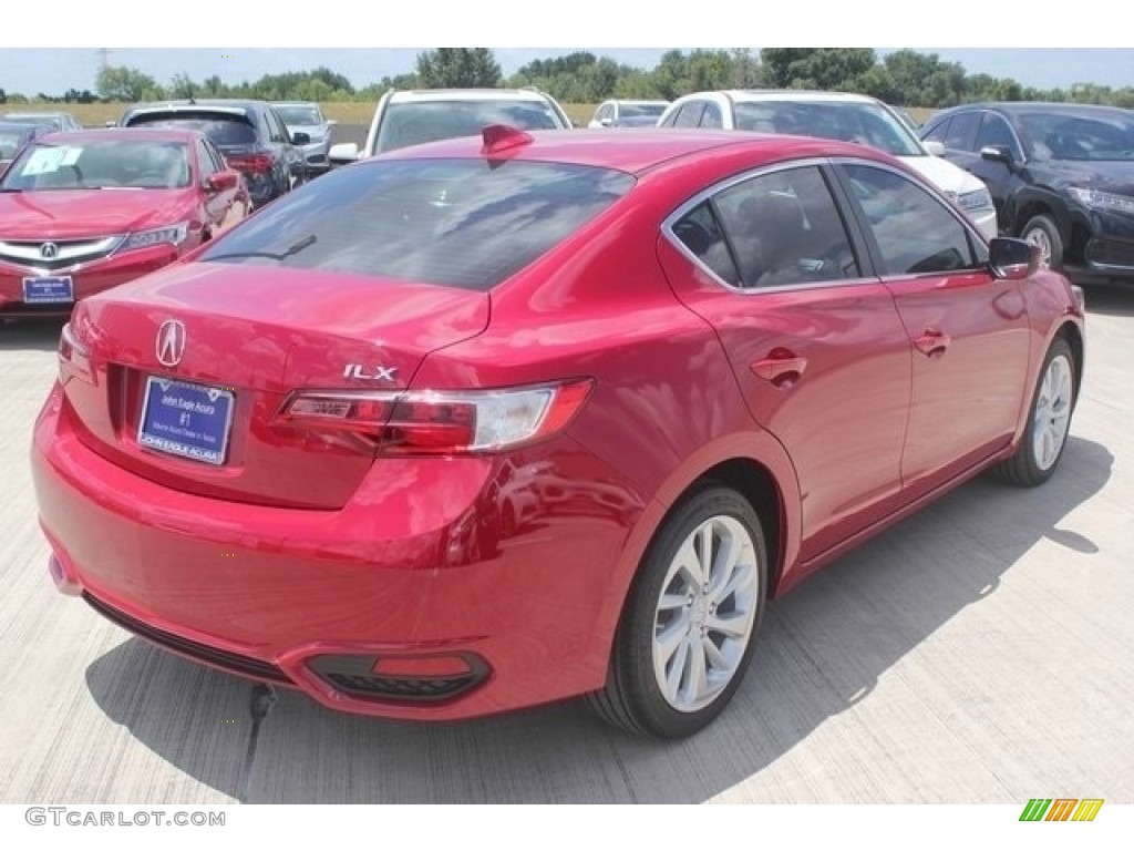 2017 ILX  - San Marino Red / Parchment photo #7