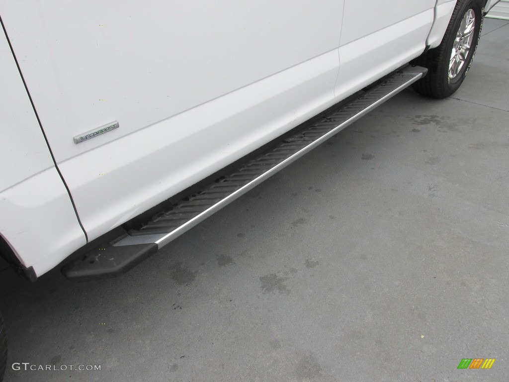2016 F150 XLT SuperCrew 4x4 - Oxford White / Medium Earth Gray photo #12