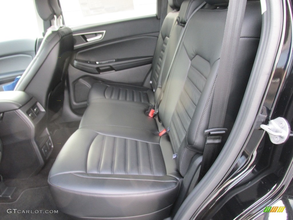 Ebony Interior 2016 Ford Edge SEL Photo #115369114