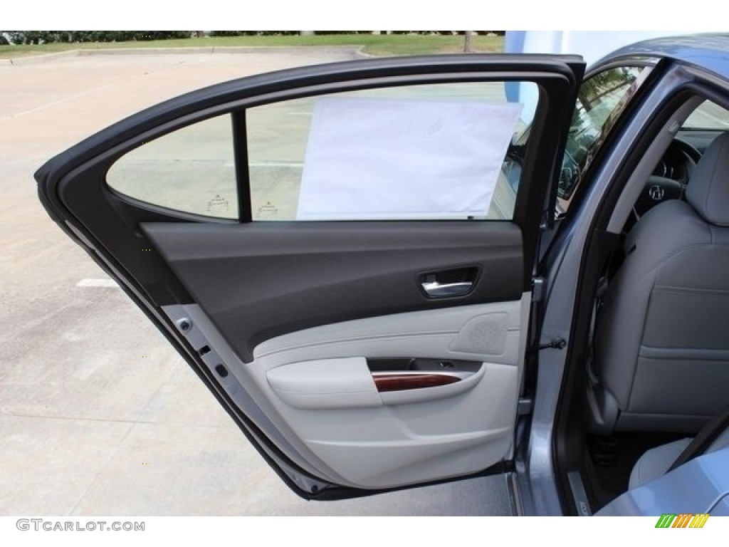 2017 Acura TLX V6 Technology Sedan Graystone Door Panel Photo #115369636