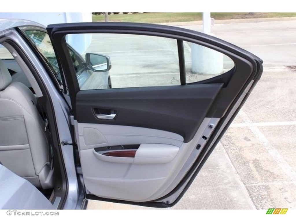 2017 Acura TLX V6 Technology Sedan Graystone Door Panel Photo #115369648