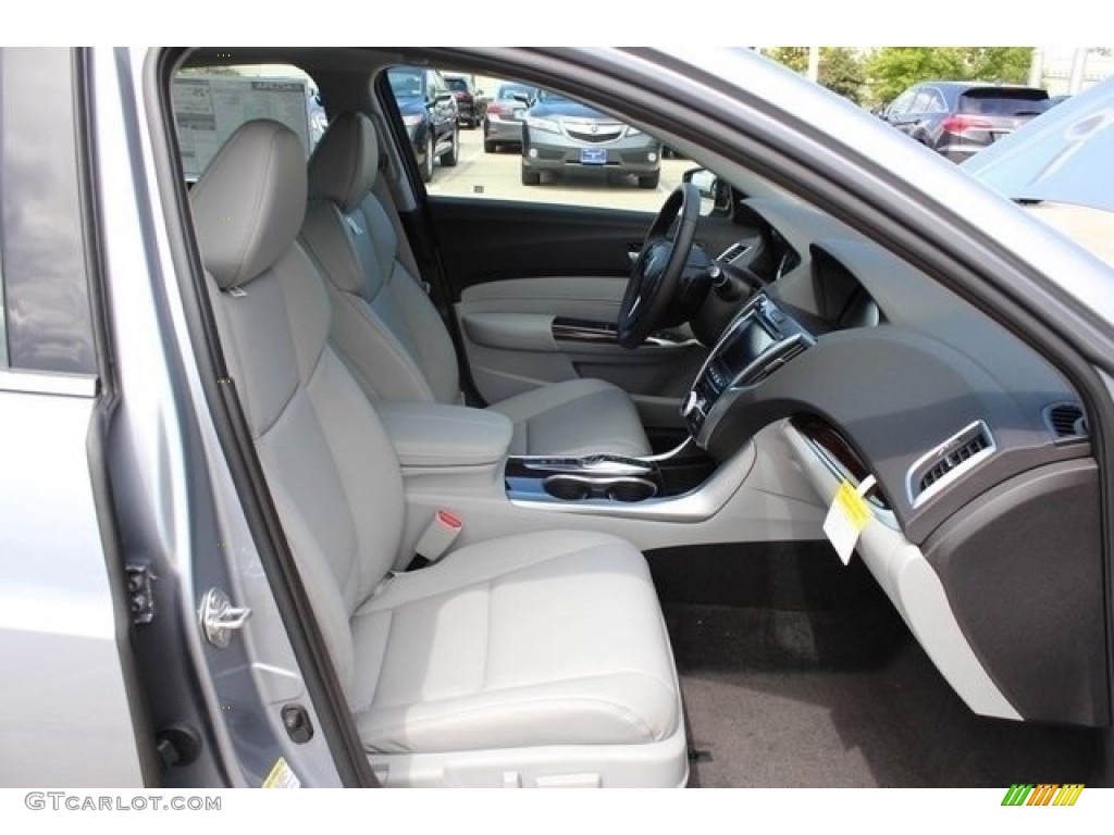 Graystone Interior 2017 Acura TLX V6 Technology Sedan Photo #115369657