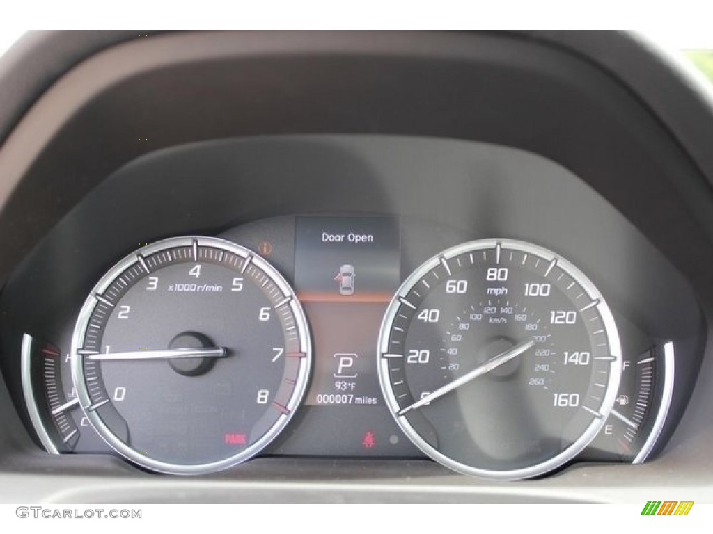 2017 Acura TLX V6 Technology Sedan Gauges Photo #115369747