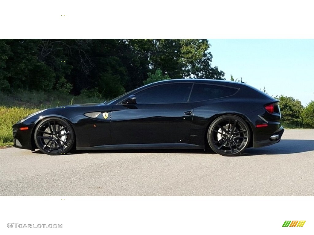 Nero Daytona (Black Metallic) 2012 Ferrari FF Novitec Rosso Exterior Photo #115371075