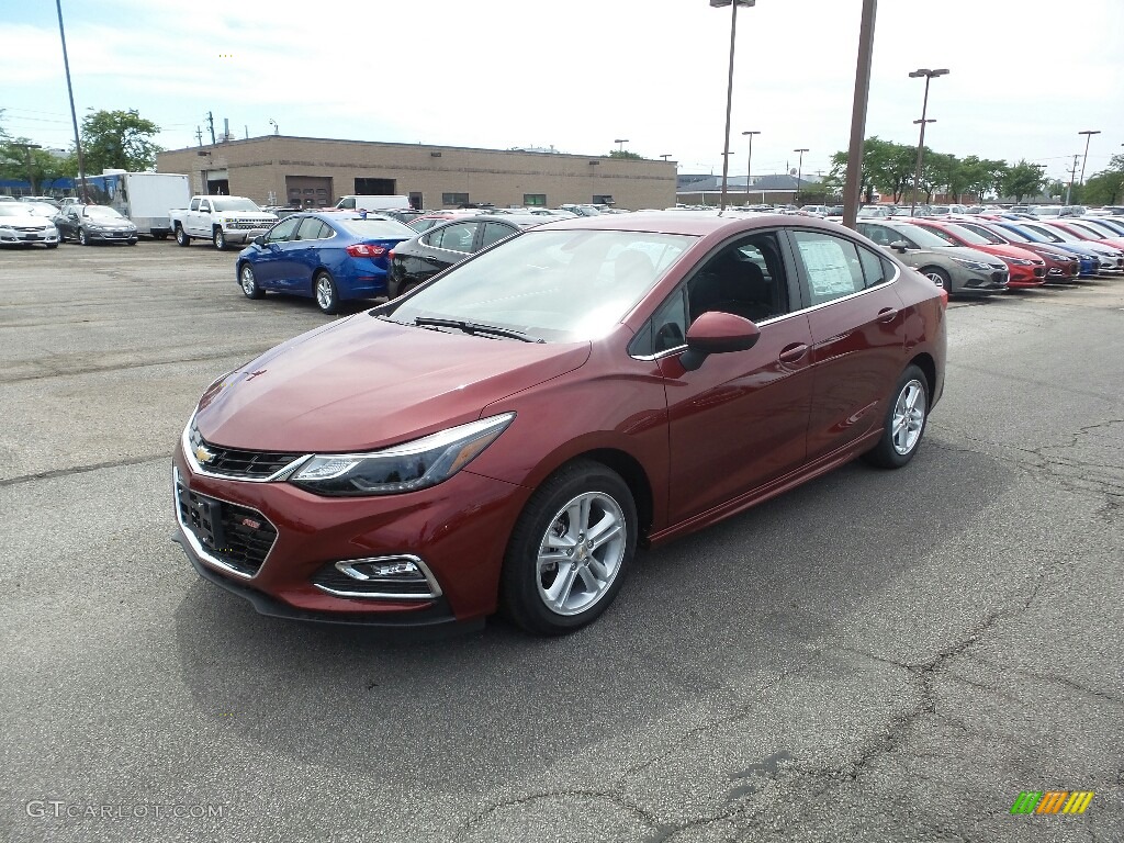 2016 Cruze LT Sedan - Siren Red Tintcoat / Jet Black photo #1