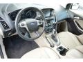 2012 White Platinum Tricoat Metallic Ford Focus SEL Sedan  photo #10