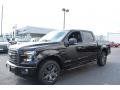 2016 Shadow Black Ford F150 XLT SuperCrew 4x4  photo #3