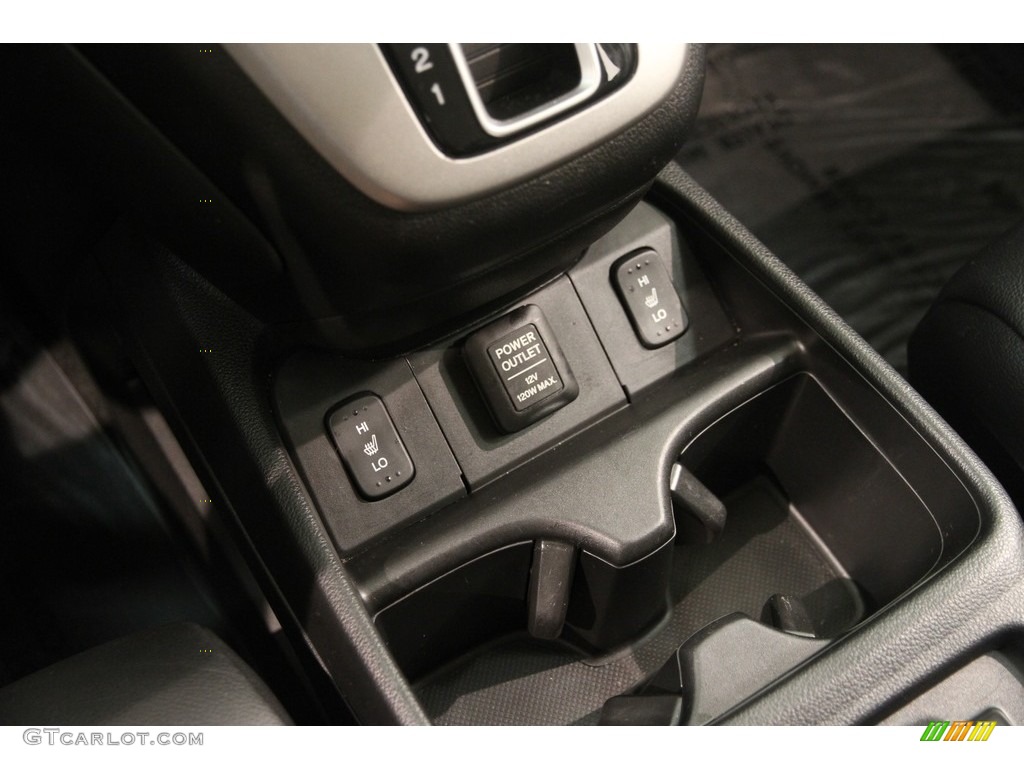 2012 CR-V EX-L 4WD - Crystal Black Pearl / Black photo #17