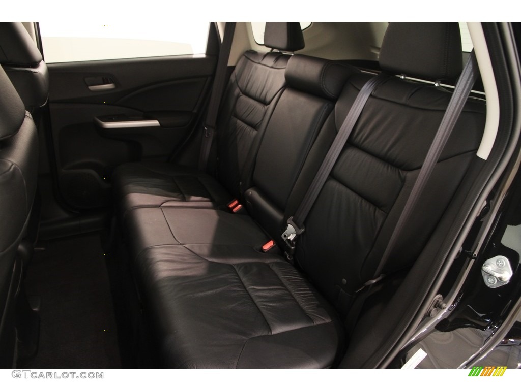 2012 CR-V EX-L 4WD - Crystal Black Pearl / Black photo #20