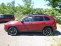 2017 Deep Cherry Red Crystal Pearl Jeep Cherokee Sport Altitude 4x4  photo #3
