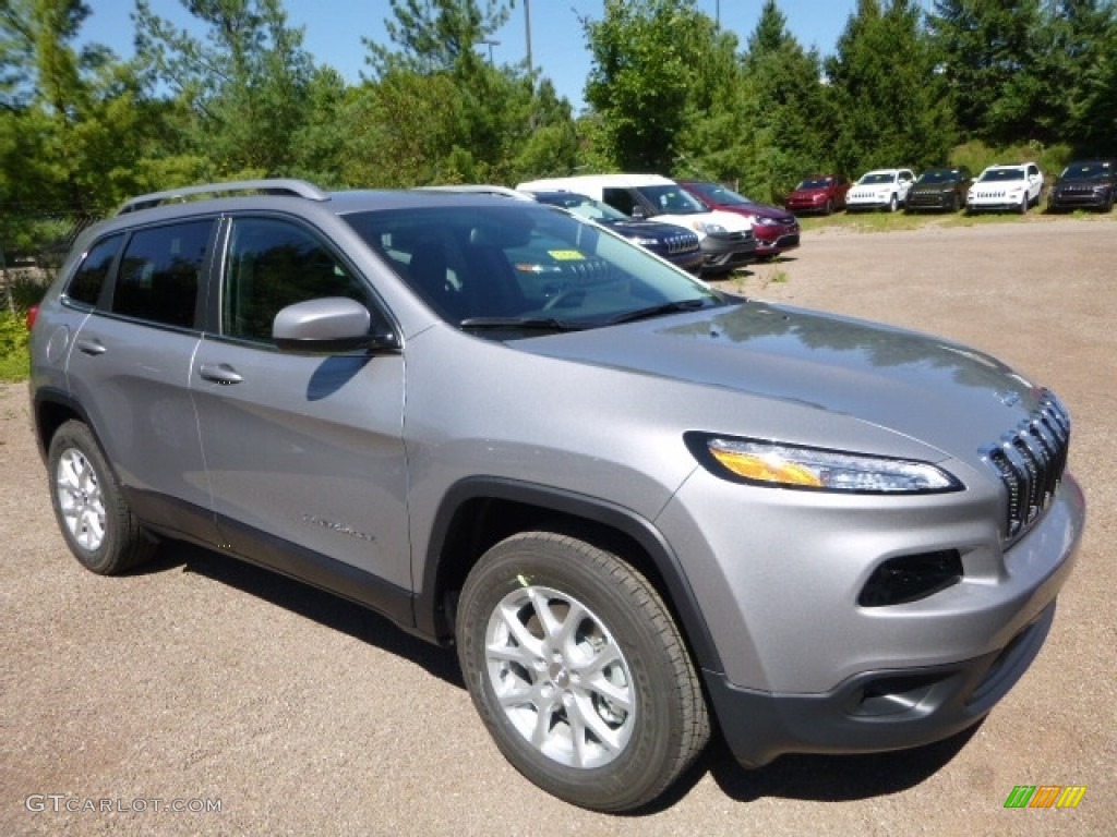 Billet Silver Metallic 2017 Jeep Cherokee Latitude 4x4 Exterior Photo #115376475