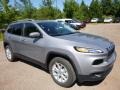 Billet Silver Metallic 2017 Jeep Cherokee Latitude 4x4 Exterior