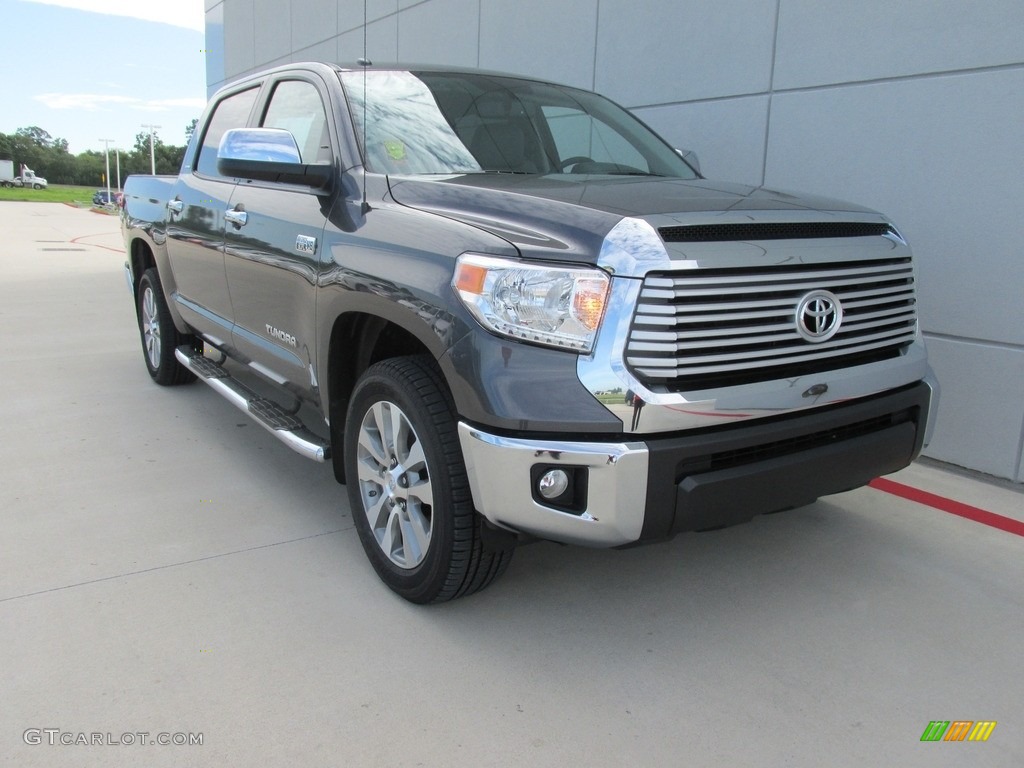 Magnetic Gray Metallic 2016 Toyota Tundra Limited CrewMax Exterior Photo #115376817