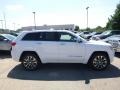 2017 Bright White Jeep Grand Cherokee Overland 4x4  photo #7