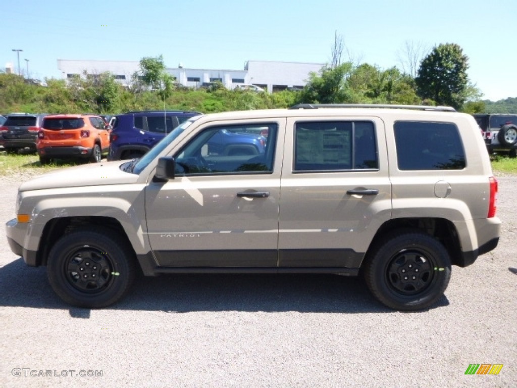 Mojave Sand 2017 Jeep Patriot Sport 4x4 Exterior Photo #115378146