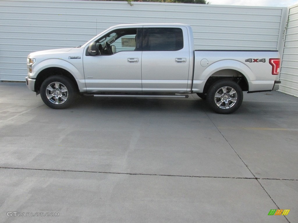 2016 F150 XLT SuperCrew 4x4 - Ingot Silver / Medium Earth Gray photo #6