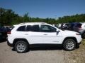 2017 Bright White Jeep Cherokee Latitude 4x4  photo #8