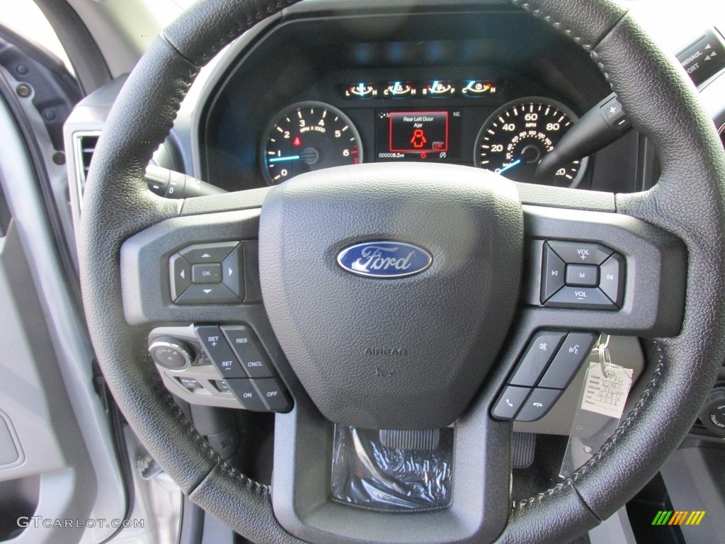 2016 F150 XLT SuperCrew 4x4 - Ingot Silver / Medium Earth Gray photo #32