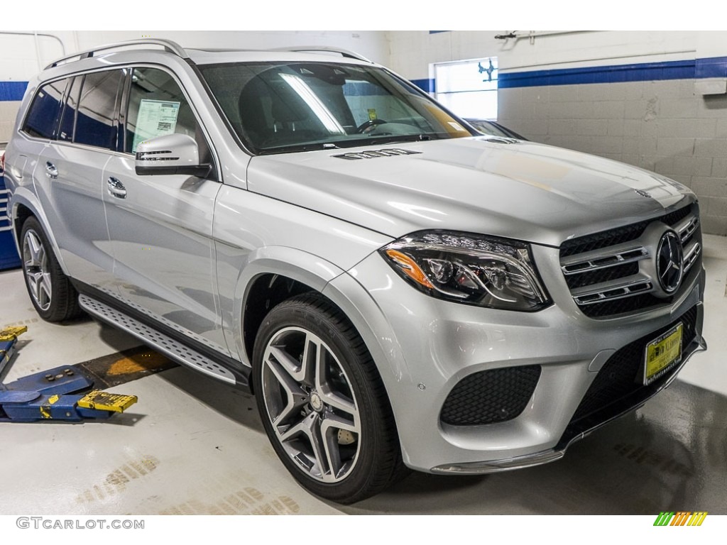 Iridium Silver Metallic 2017 Mercedes-Benz GLS 550 4Matic Exterior Photo #115379487