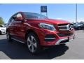 2017 designo Cardinal Red Metallic Mercedes-Benz GLE 350 4Matic  photo #6