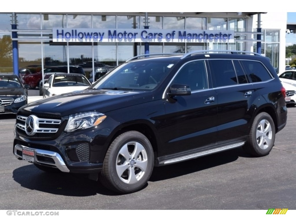 2017 GLS 450 4Matic - Obsidian Black Metallic / Black photo #1