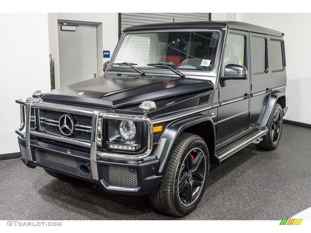 designo Magno Night Black (Matte) 2016 Mercedes-Benz G 63 AMG Exterior Photo #115381752