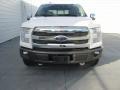 2016 White Platinum Ford F150 Lariat SuperCrew 4x4  photo #8