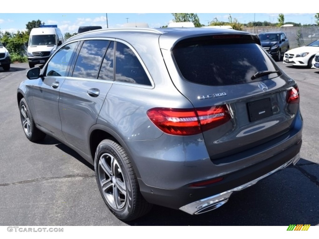 2017 GLC 300 4Matic - Selenite Grey Metallic / Saddle Brown/Black photo #4