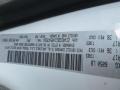 PW7: White Knuckle 2017 Dodge Grand Caravan SE Color Code