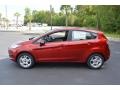 Ruby Red Metallic - Fiesta SE Hatchback Photo No. 8