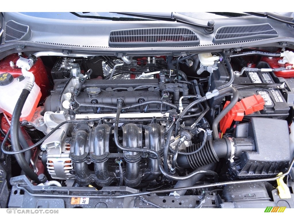 2016 Ford Fiesta SE Hatchback 1.6 Liter DOHC 16-Valve Ti-VCT 4 Cylinder Engine Photo #115384671