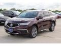 2017 Dark Cherry Pearl Acura MDX Technology  photo #3