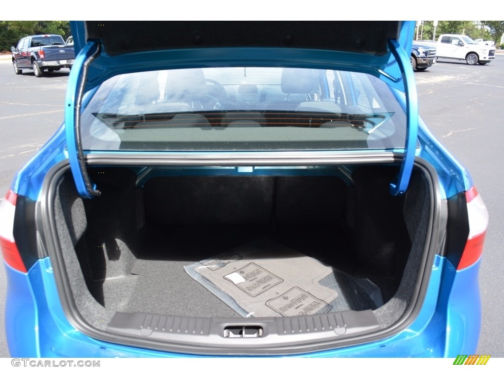 2016 Fiesta SE Sedan - Blue Candy Metallic / Charcoal Black photo #6