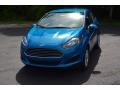 2016 Blue Candy Metallic Ford Fiesta SE Sedan  photo #9