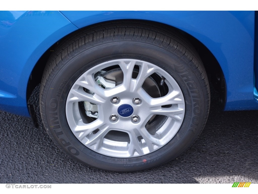 2016 Fiesta SE Sedan - Blue Candy Metallic / Charcoal Black photo #14