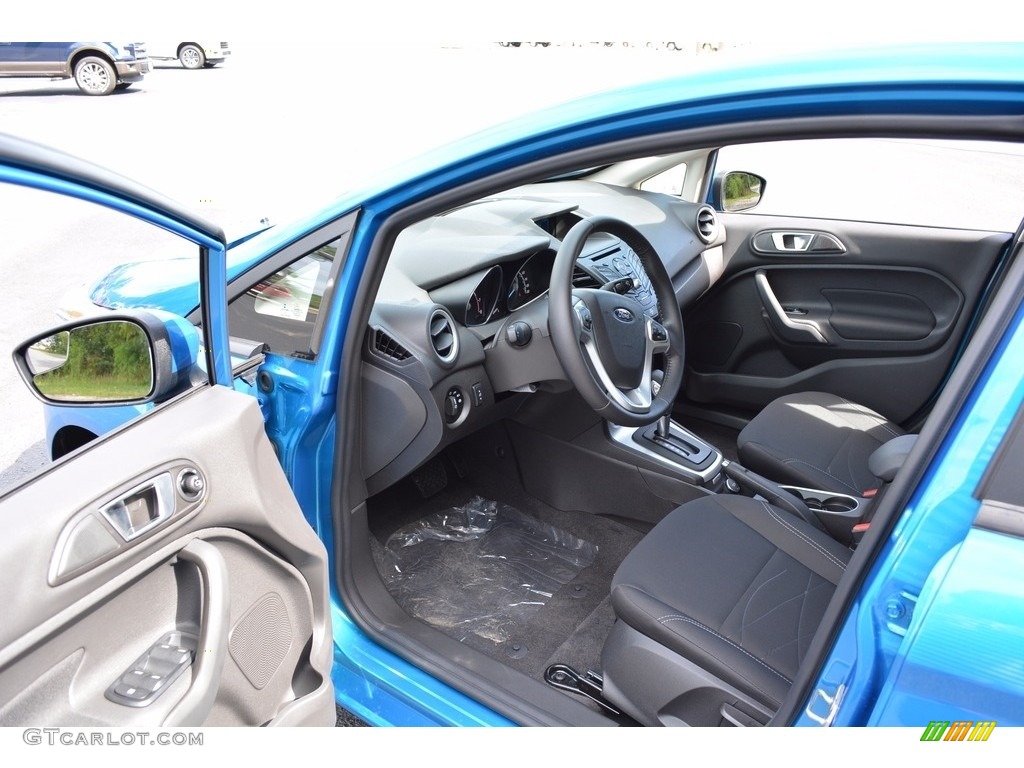 2016 Fiesta SE Sedan - Blue Candy Metallic / Charcoal Black photo #17
