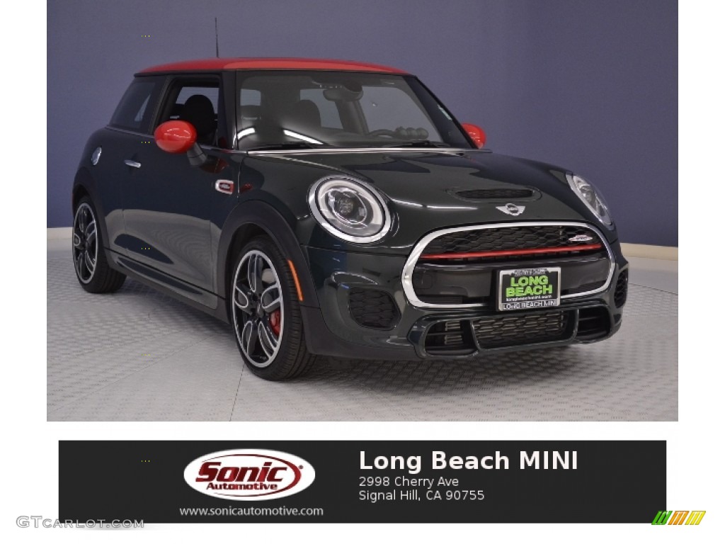 2016 Hardtop John Cooper Works 2 Door - JCW Rebel Green / JCW Double Stripe Carbon Black/Dinamica photo #1
